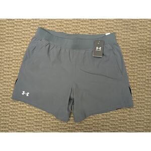 Under Armour Speedpocket 7” Running Shorts Men’s XL Gray NEW NWT Performance